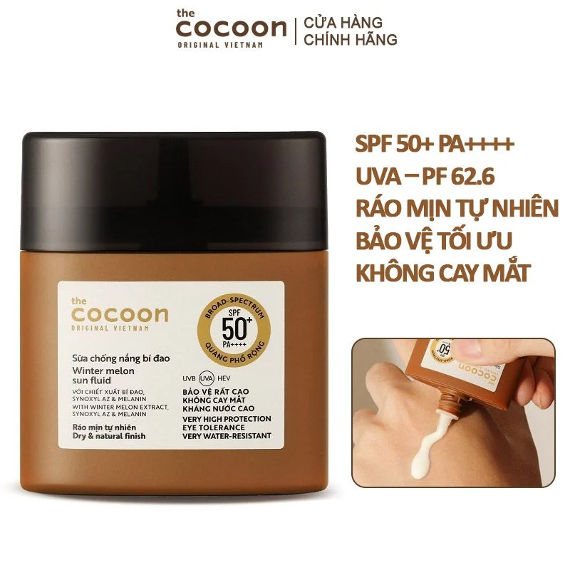 Sữa chống nắng Cocoon