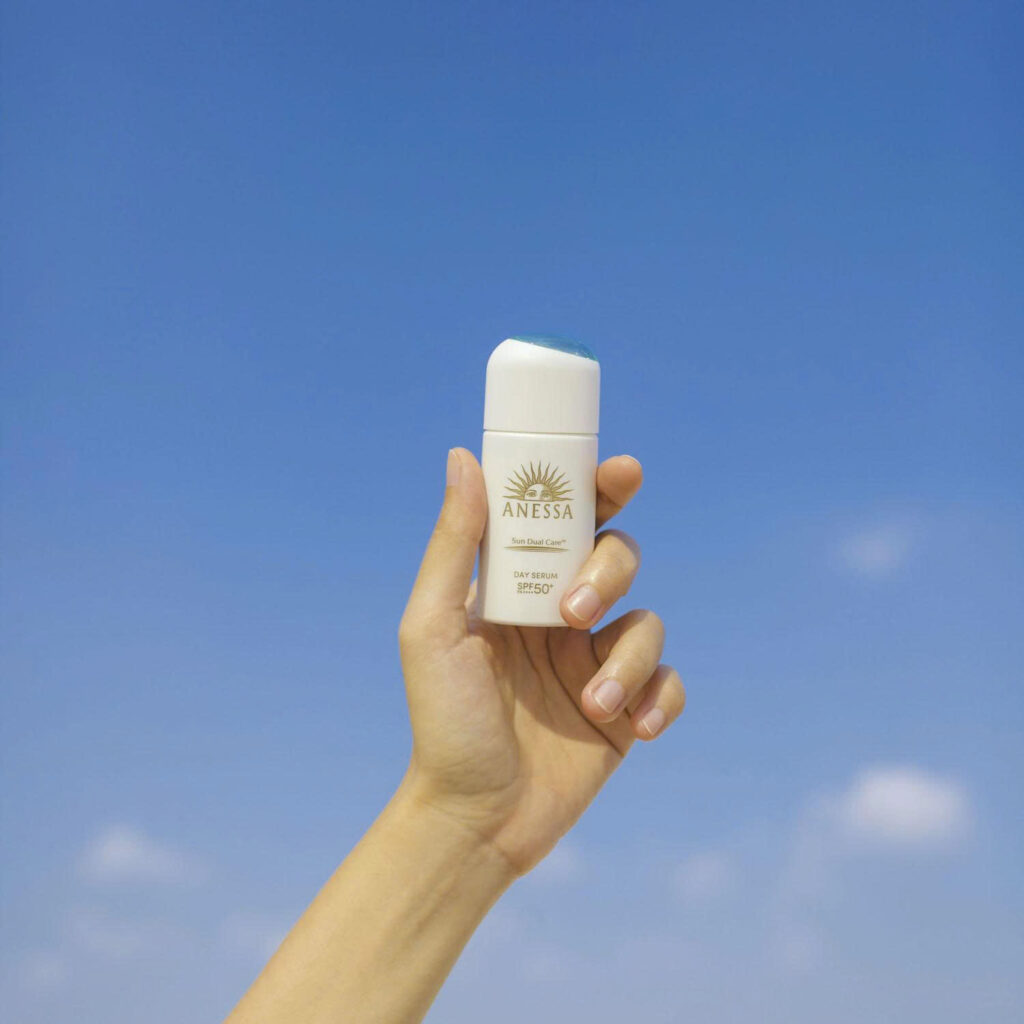 Serum chống nắng anessa day serum 2025 với công nghệ mới